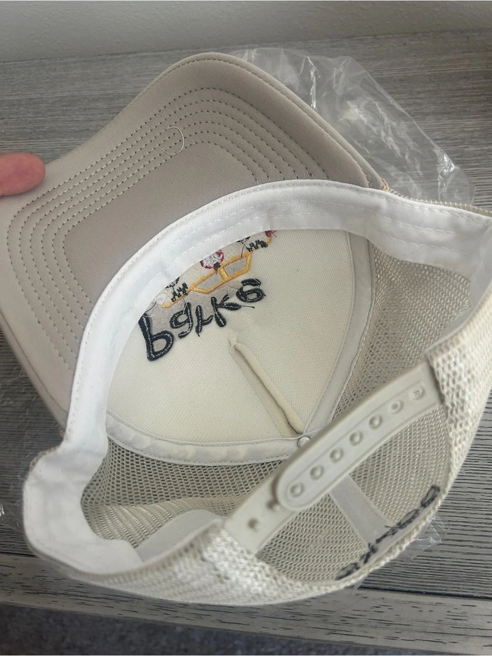 Parke NYC baseball Cap New in bag One Size Beige Color